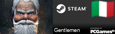 Gentlemen Steam Signature