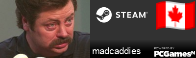 madcaddies Steam Signature