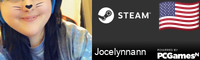 Jocelynnann Steam Signature