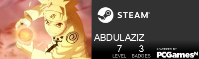 ABDULAZIZ Steam Signature