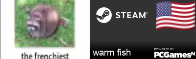 warm fish Steam Signature