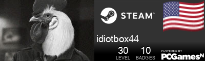 idiotbox44 Steam Signature