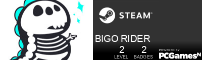 BIGO RIDER Steam Signature