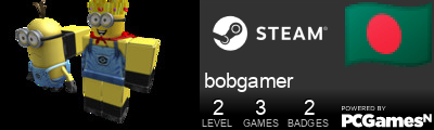 bobgamer Steam Signature