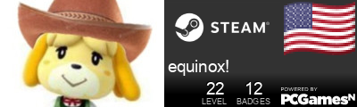 equinox! Steam Signature