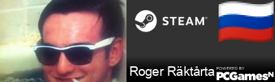 Roger Räktårta Steam Signature