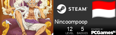 Nincoompoop Steam Signature