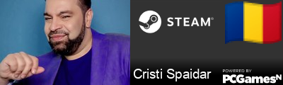 Cristi Spaidar Steam Signature