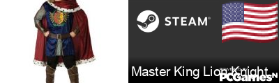 Master King Lion Knight Pug Steam Signature