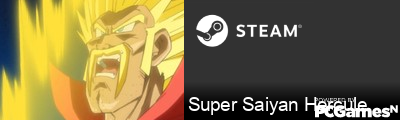 Super Saiyan Hercule Steam Signature