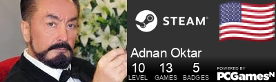 Adnan Oktar Steam Signature