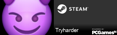 Tryharder Steam Signature
