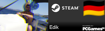Edik Steam Signature
