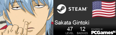 Sakata Gintoki Steam Signature