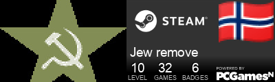 Jew remove Steam Signature