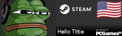 Hello Tittie Steam Signature