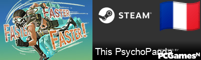 This PsychoPanda Steam Signature
