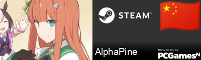AlphaPine Steam Signature