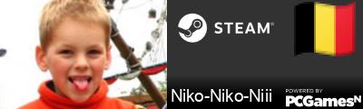 Niko-Niko-Niii Steam Signature