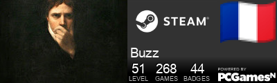 Buzz Steam Signature