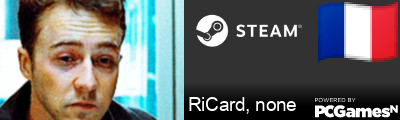 RiCard, none Steam Signature