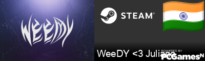 WeeDY <3 Juliano Steam Signature