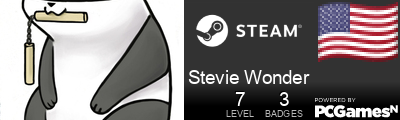Stevie Wonder Steam Signature