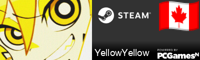 YellowYellow Steam Signature