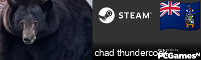 chad thundercock Steam Signature