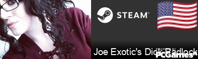 Joe Exotic's Dick Padlock Steam Signature