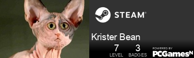 Krister Bean Steam Signature