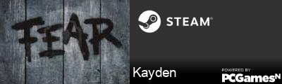 Kayden Steam Signature