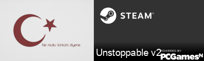 Unstoppable v2 Steam Signature