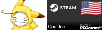 CoolJoe Steam Signature