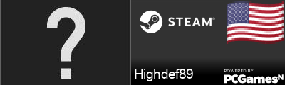 Highdef89 Steam Signature
