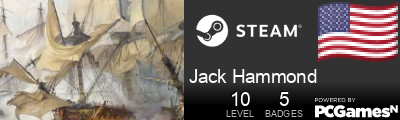 Jack Hammond Steam Signature