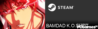 BAMDAD K.O.SHOT Steam Signature