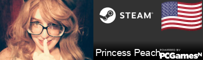 Princess Peach Steam Signature