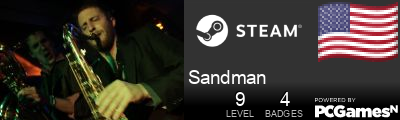 Sandman Steam Signature
