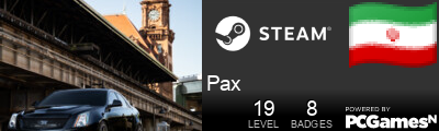 Pax Steam Signature
