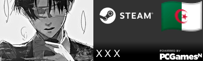 X X X Steam Signature