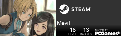 Mevil Steam Signature