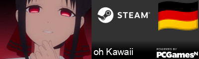 oh Kawaii Steam Signature
