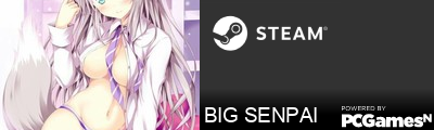 BIG SENPAI Steam Signature