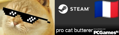 pro cat butterer Steam Signature