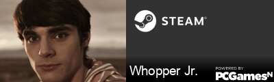Whopper Jr. Steam Signature