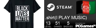 .shirt(I PLAY MUSIC) Steam Signature