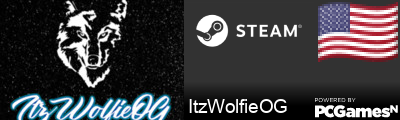 ItzWolfieOG Steam Signature