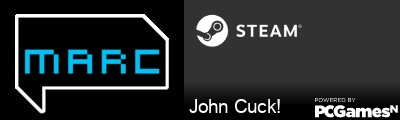 John Cuck! Steam Signature