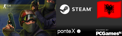 ponteX ☻ Steam Signature